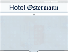 Tablet Screenshot of hotel-ostermann.de